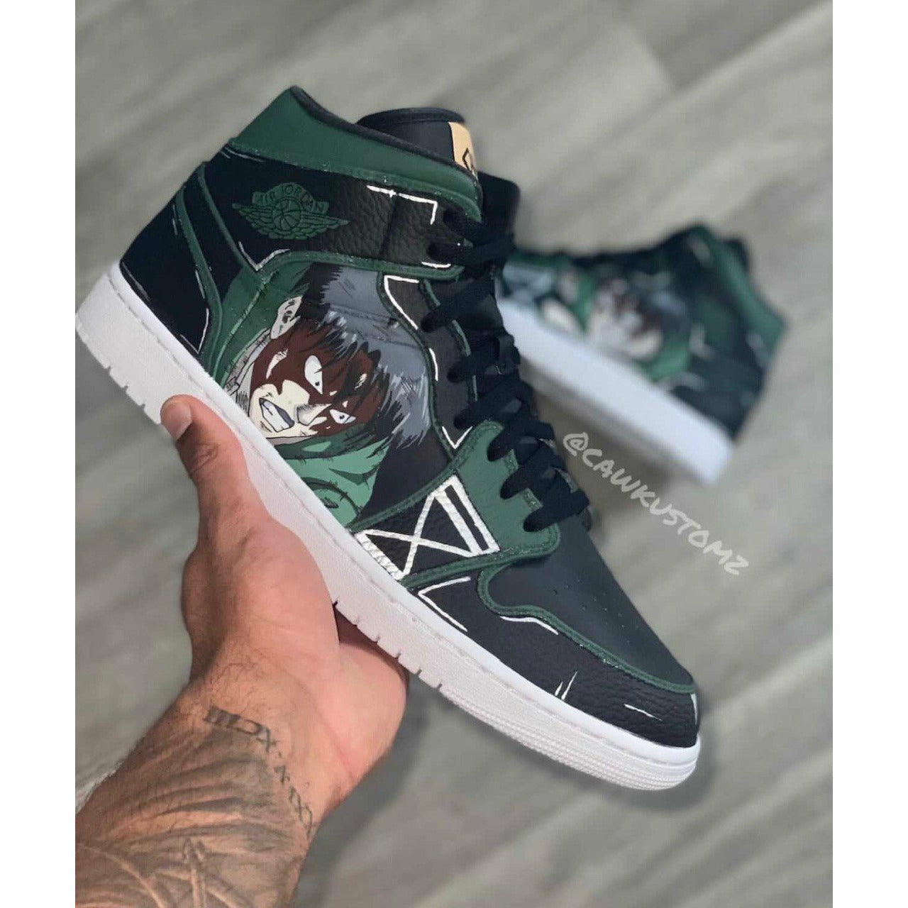 Jordan 1 discount chameleon laces