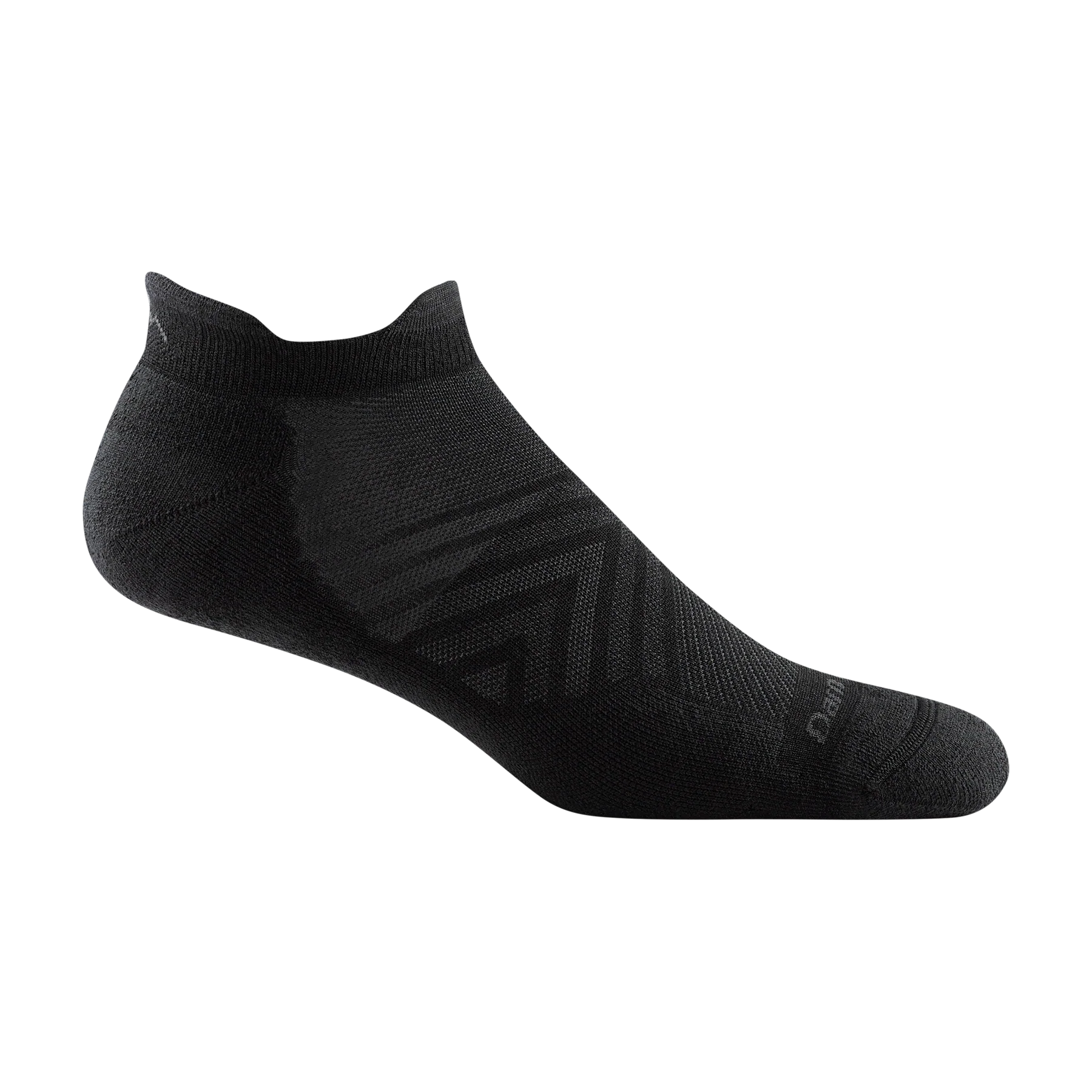 Darn Tough - Men's Run No Show Tab Ultra-Lightweight Running Socks (Black)