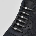 Hickies Lacing System - Black / Silver
