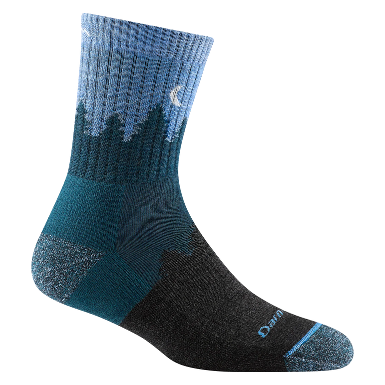 Darn Tough - Women's Treeline Micro Crew Midweight Hiking Socks (Blue)