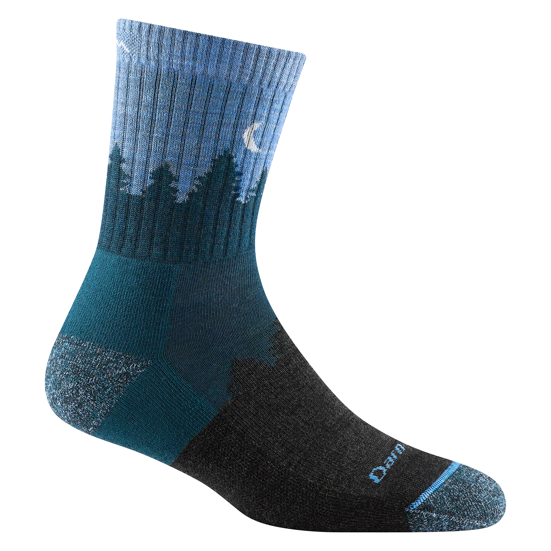 Darn Tough - Women's Treeline Micro Crew Midweight Hiking Socks (Blue)
