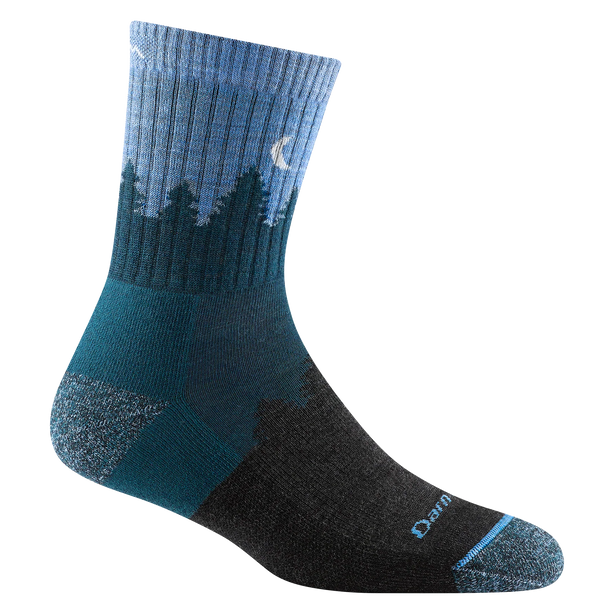 Darn Tough - Women's Treeline Micro Crew Midweight Hiking Socks (Blue)