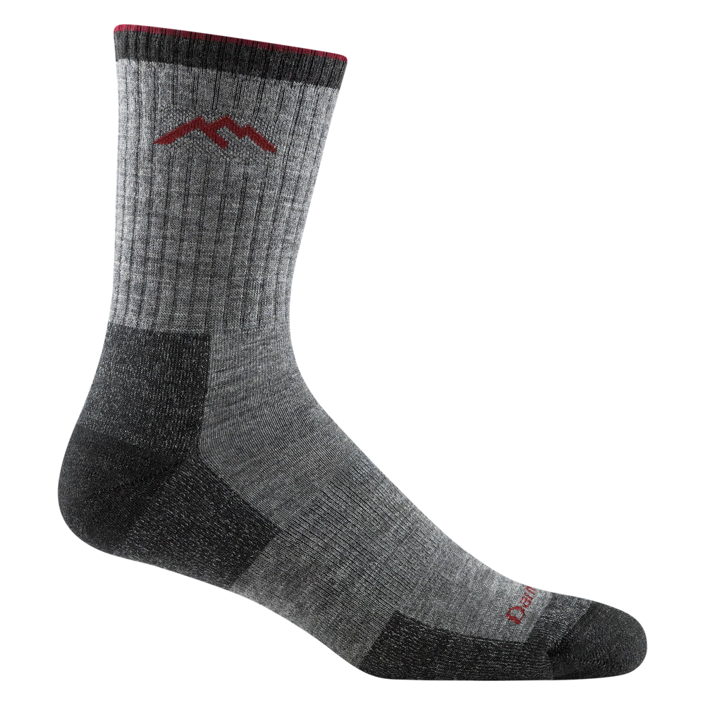 Darn Tough - Men's Hiker Micro Crew Midweight Hiking Socks (Charcoal)