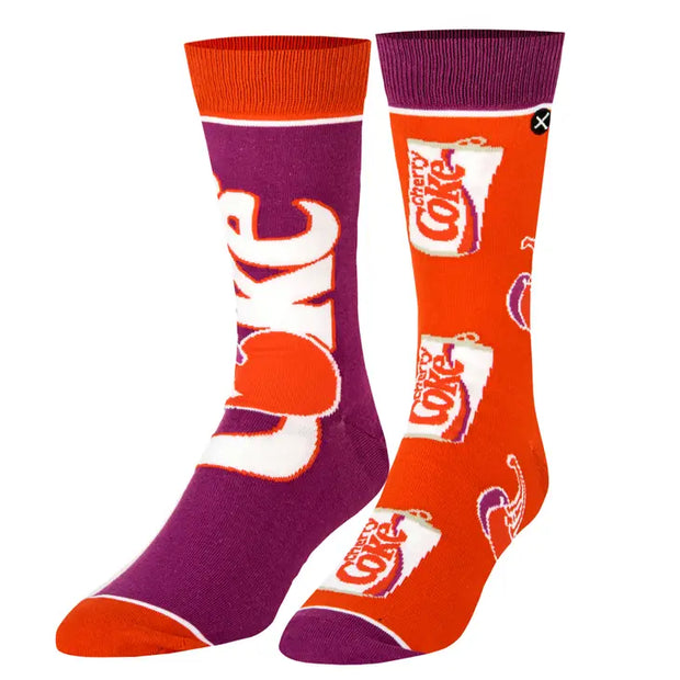ODD SOX - Cherry Coke Split Socks
