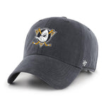 '47 Brand Clean Up Upland Anaheim Ducks Cap - Vintage Black