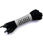 SneakerScience Cotton Shoelaces - (Black)