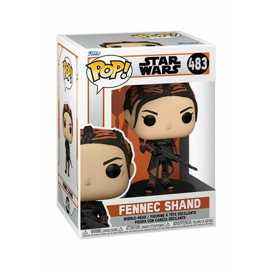 Funko POP! Star Wars The Mandalorian Figure Fennec Shand - 9cm