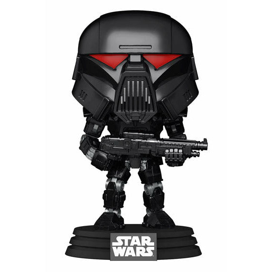 Funko POP! Star Wars The Mandalorian Figure Dark Trooper - 9cm