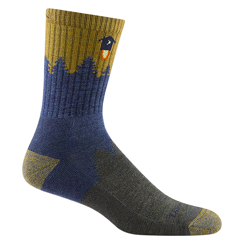 Darn Tough - Men's Number 2 Micro Crew Midweight Hiking Socks (Denim)
