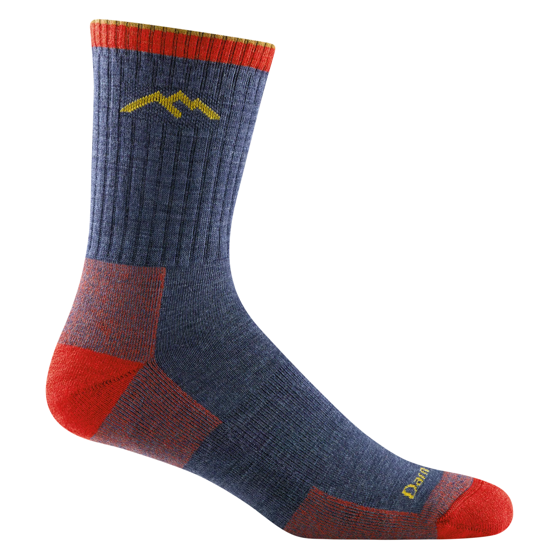 Darn Tough - Men's Hiker Micro Crew Midweight Hiking Socks (Denim)