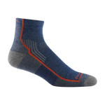 Darn Tough - Men's Hiker Quarter Midweight Hiking Socks (Dusk Denim)