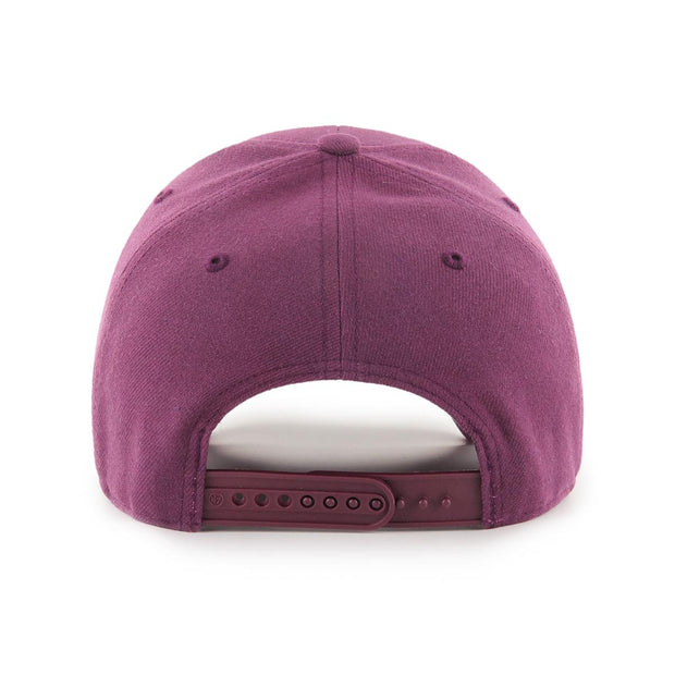 '47 Brand MVP Snapback Anaheim Ducks Cap - Plum