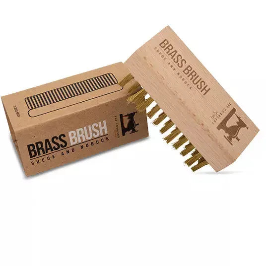 The Cobblers Kicks Brass Bristle Brush