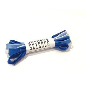 SneakerScience Fade Flat Laces - Blue