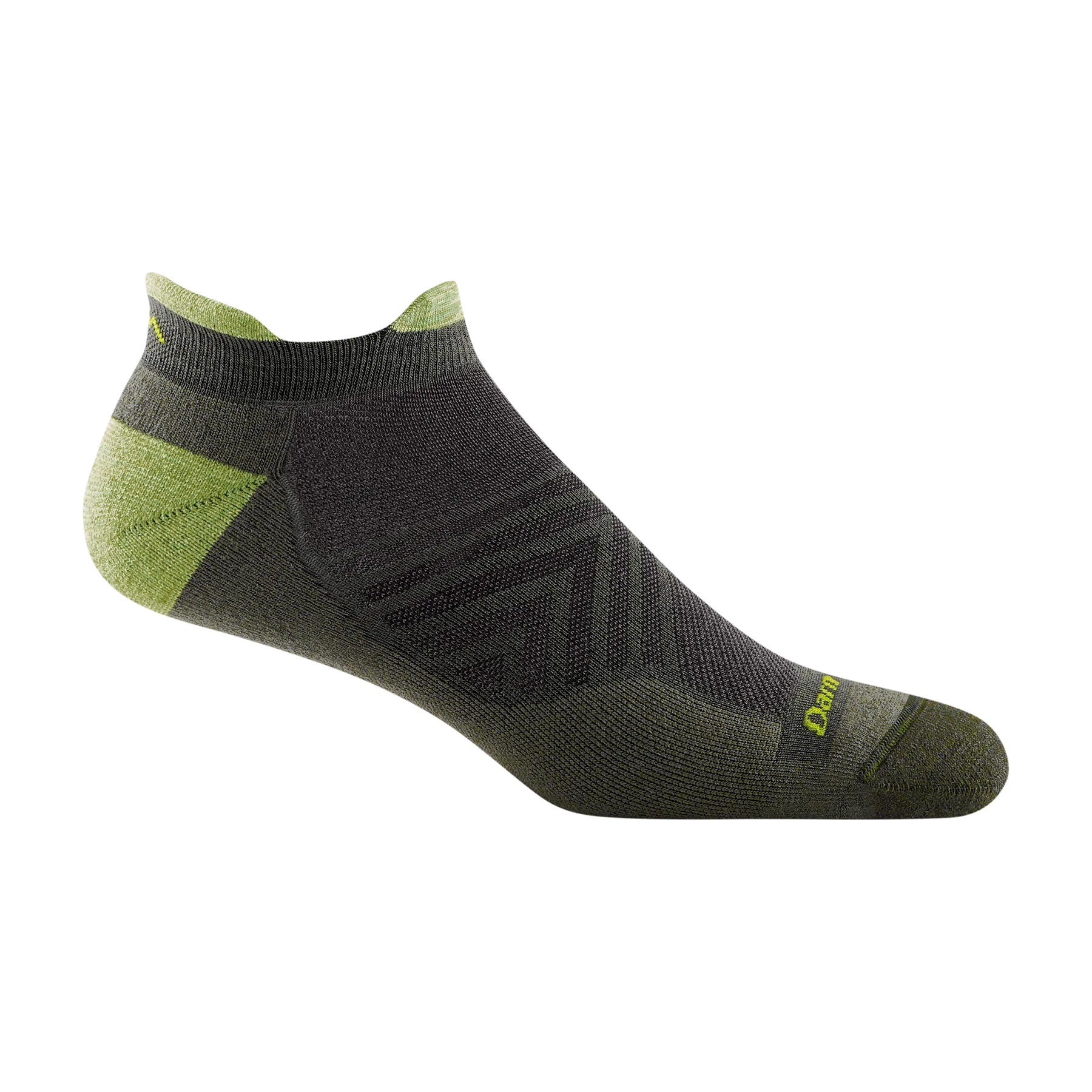 Darn Tough - Men's Run No Show Tab Ultra-Lightweight Running Socks (Fatigue)