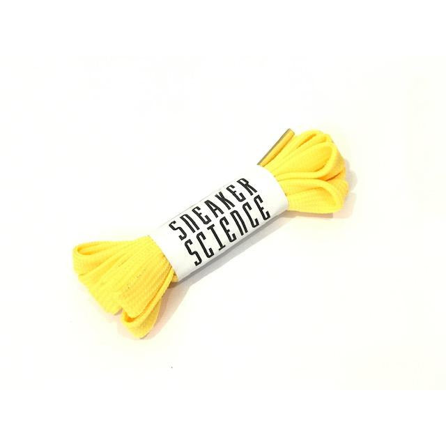 SneakerScience Flat Laces - (Yellow)