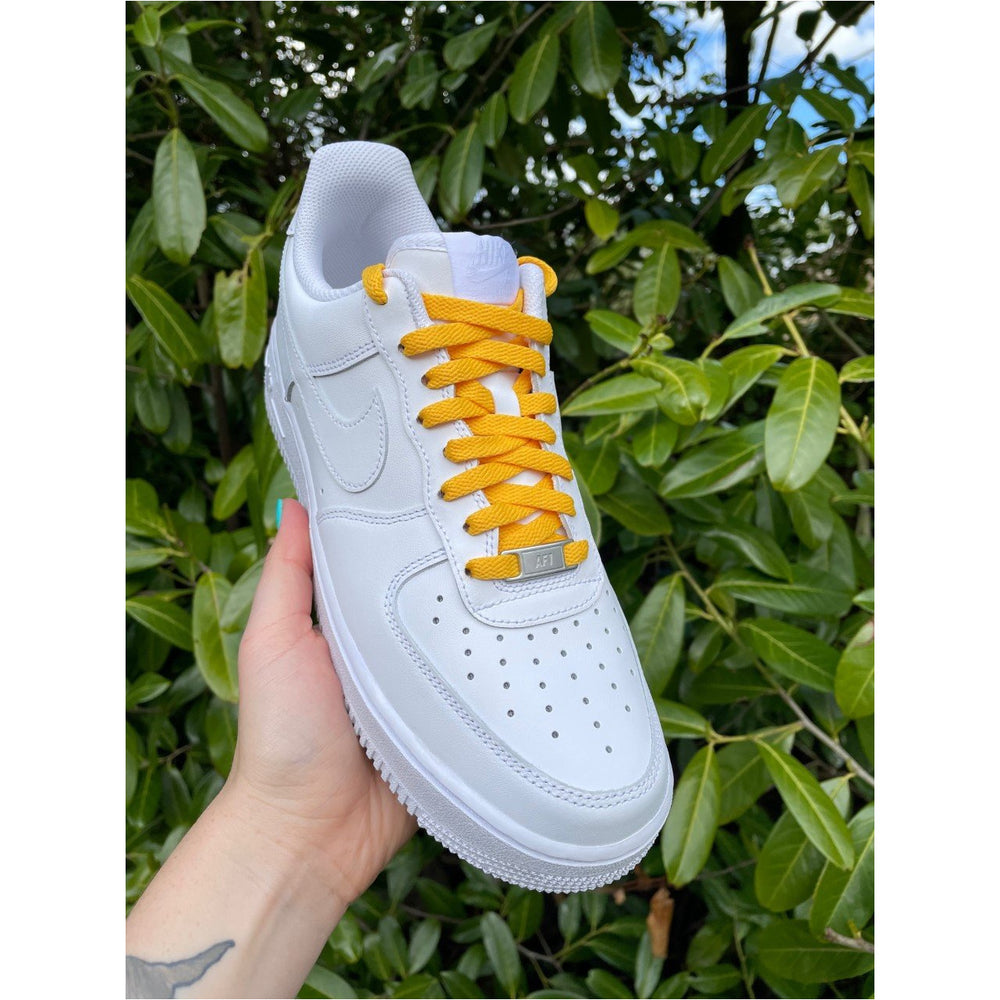 SneakerScience AF1 Replacement Laces - (Golden Yellow)