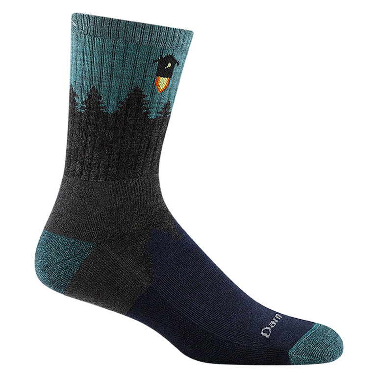 Darn Tough - Men's Number 2 Micro Crew Midweight Hiking Socks (Grey)