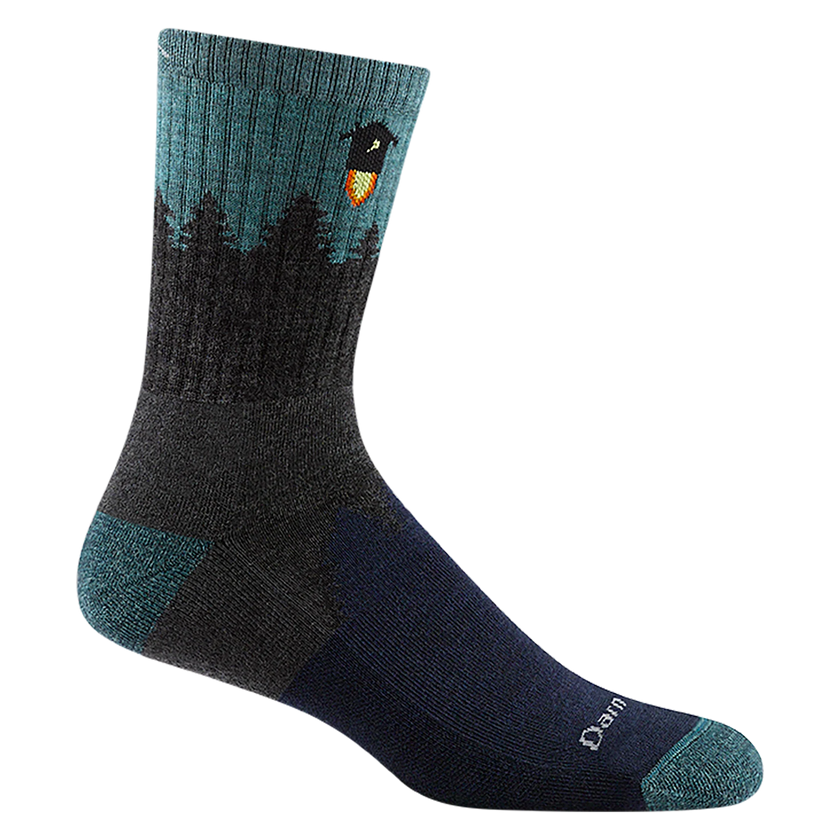 Darn Tough - Men's Number 2 Micro Crew Midweight Hiking Socks (Grey)