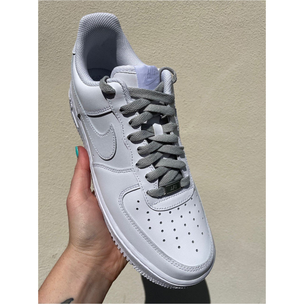 SneakerScience AF1 Replacement Laces - (Grey)