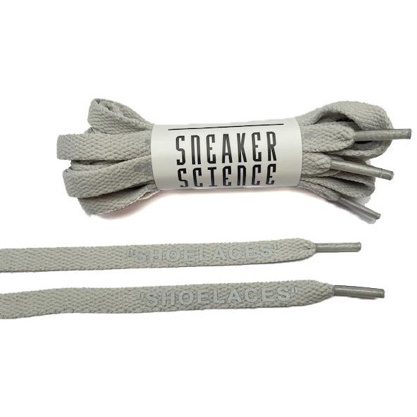 SneakerScience "SHOELACES" Reflective Laces - (Grey)