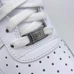 SneakerScience AF1 Lace Tags - (Gunmetal Black)