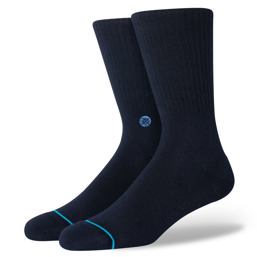 Stance - Icon Crew Socks - (Dark Navy)