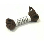 SneakerScience Kids Flat Laces - (Brown)