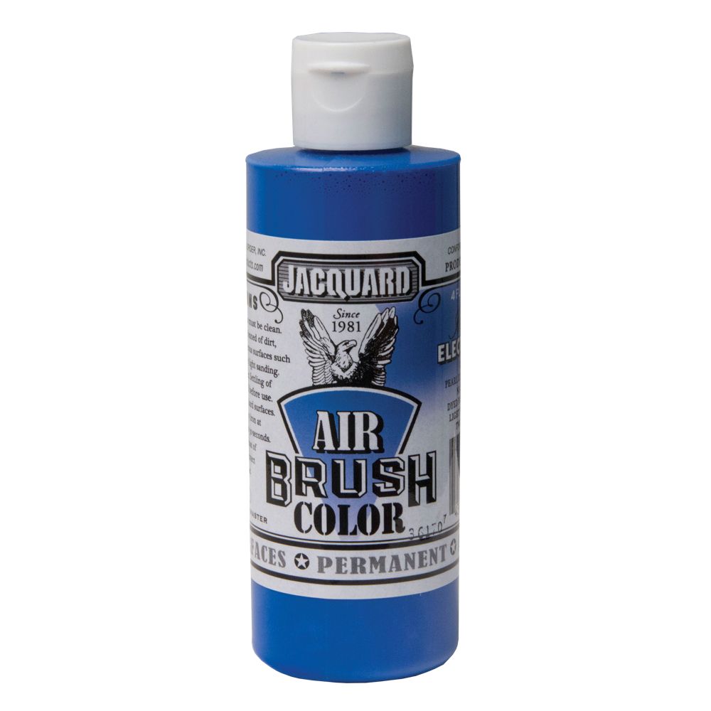 Jacquard Airbrush Colors - Iridescent Electric Blue