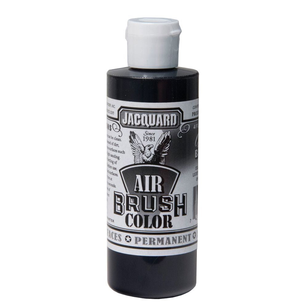 Jacquard Airbrush Colors - Opaque Black (STAINED BOTTLE)