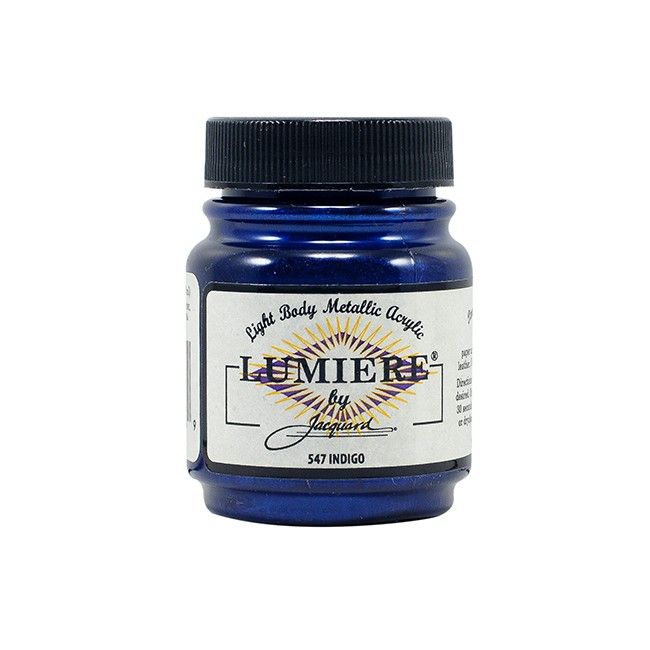Jacquard Lumiere Paint - Indigo
