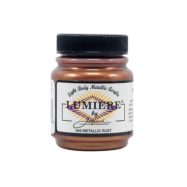 Jacquard Lumiere Paint - Metallic Rust