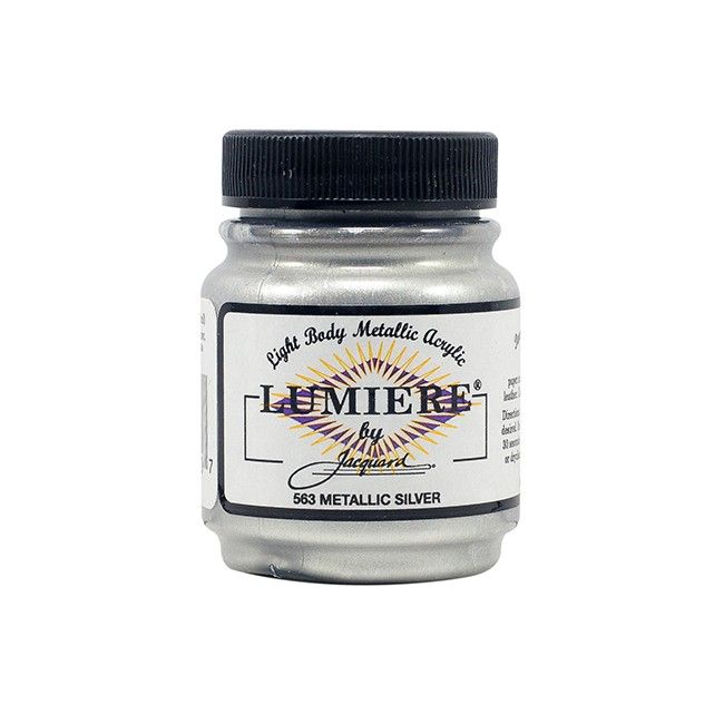 Jacquard Lumiere Paint - Metallic Silver