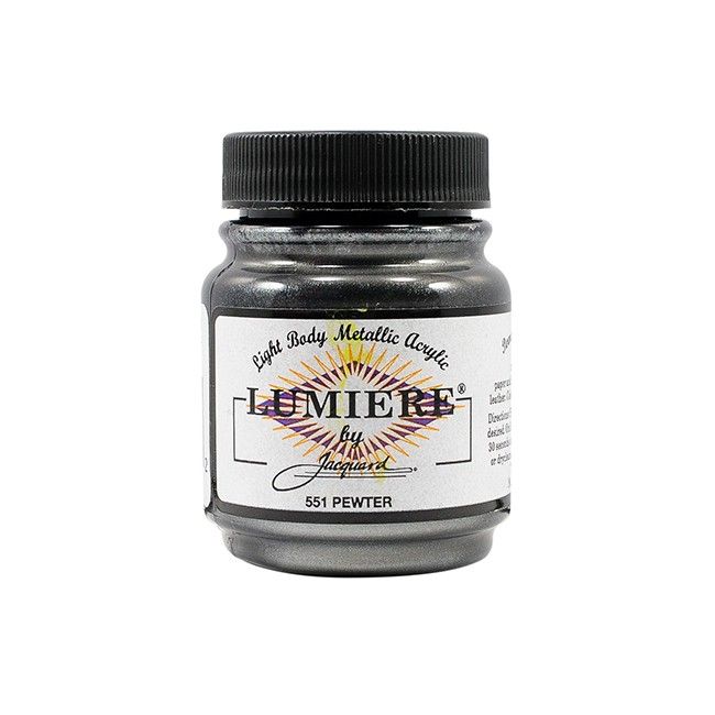 Jacquard Lumiere Paint - Pewter