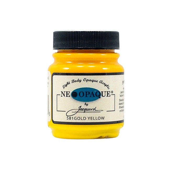 Jacquard Neopaque Paint - Gold Yellow