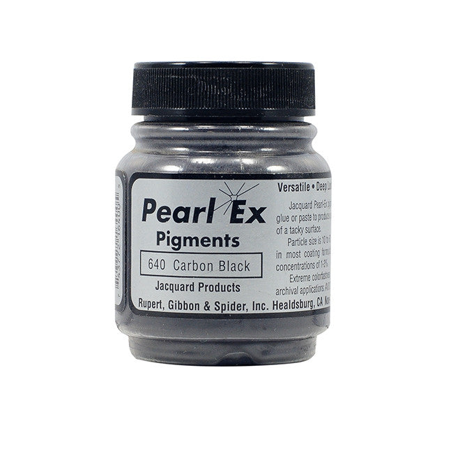 Jacquard Pearl Ex Pigments - Carbon Black