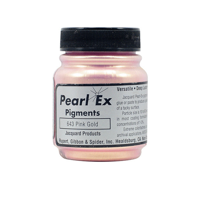 Jacquard Pearl Ex Pigments - Pink Gold