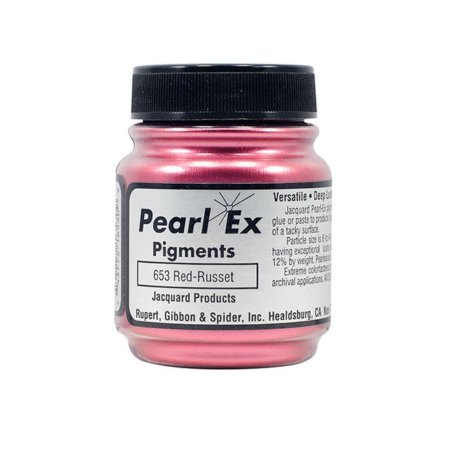 Jacquard Pearl Ex Pigments - Red Russet
