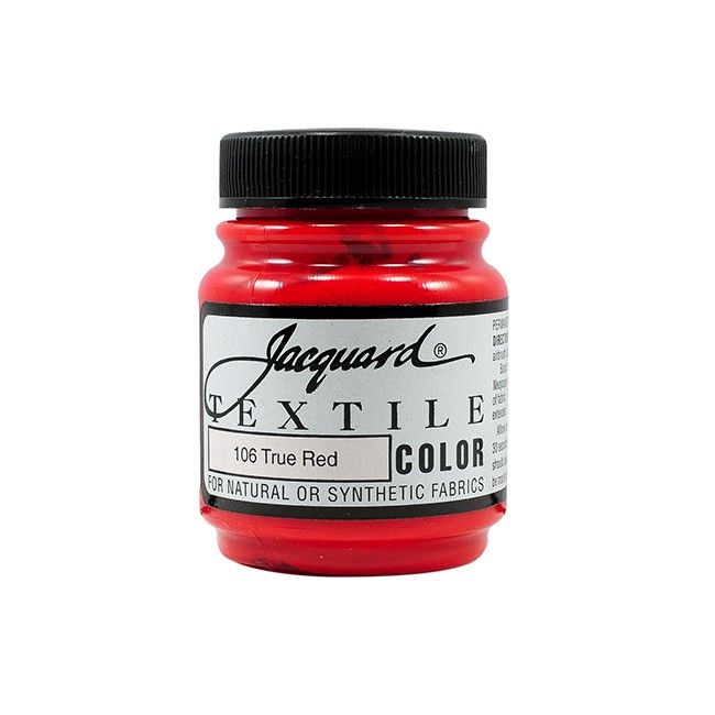 Jacquard Textile Color Paint - True Red