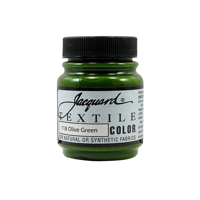 Jacquard Textile Color Paint - Olive Green