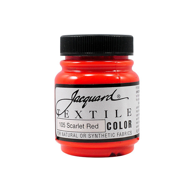 Jacquard Textile Color Paint - Scarlet