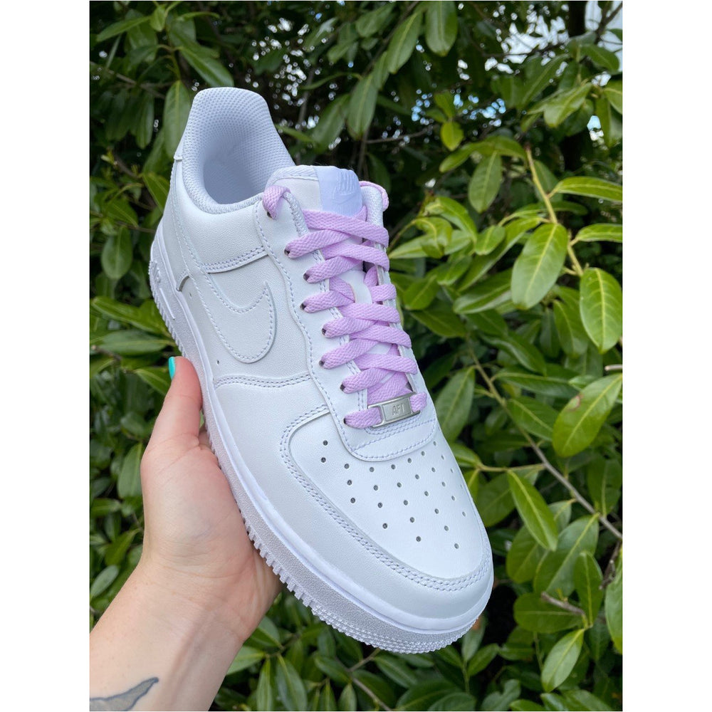 SneakerScience AF1 Replacement Laces - (Pale Lavender)