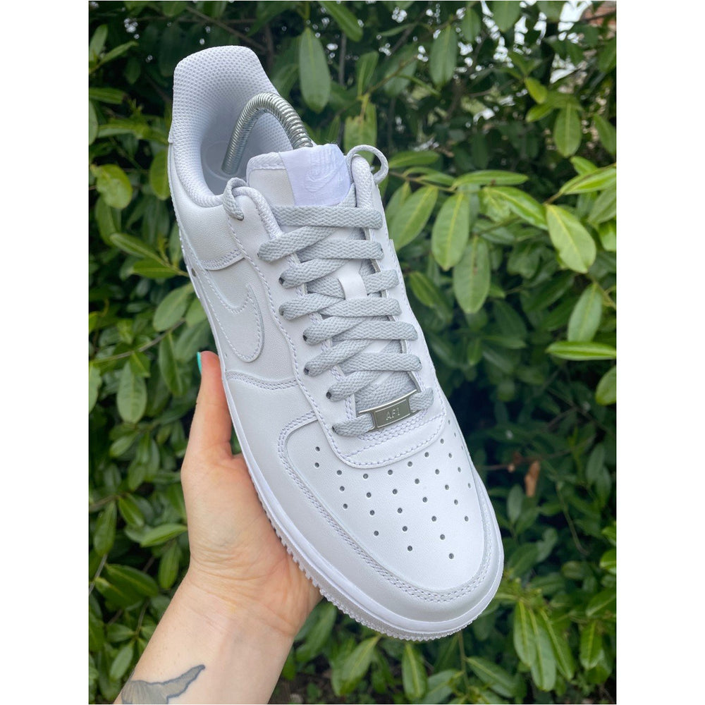 SneakerScience AF1 Replacement Laces - (Light Grey)