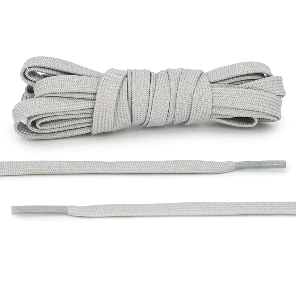 Lace Lab Dunk Replacement Shoe Laces - (Light Grey)