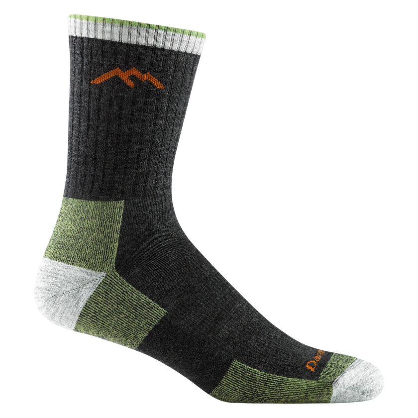 Darn Tough - Men's Hiker Micro Crew Midweight Hiking Socks (Lime)