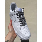 SneakerScience AF1 Replacement Laces - (Medium Grey)