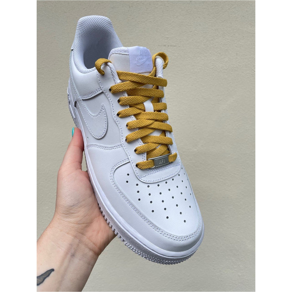 SneakerScience AF1 Replacement Laces - (Mustard)