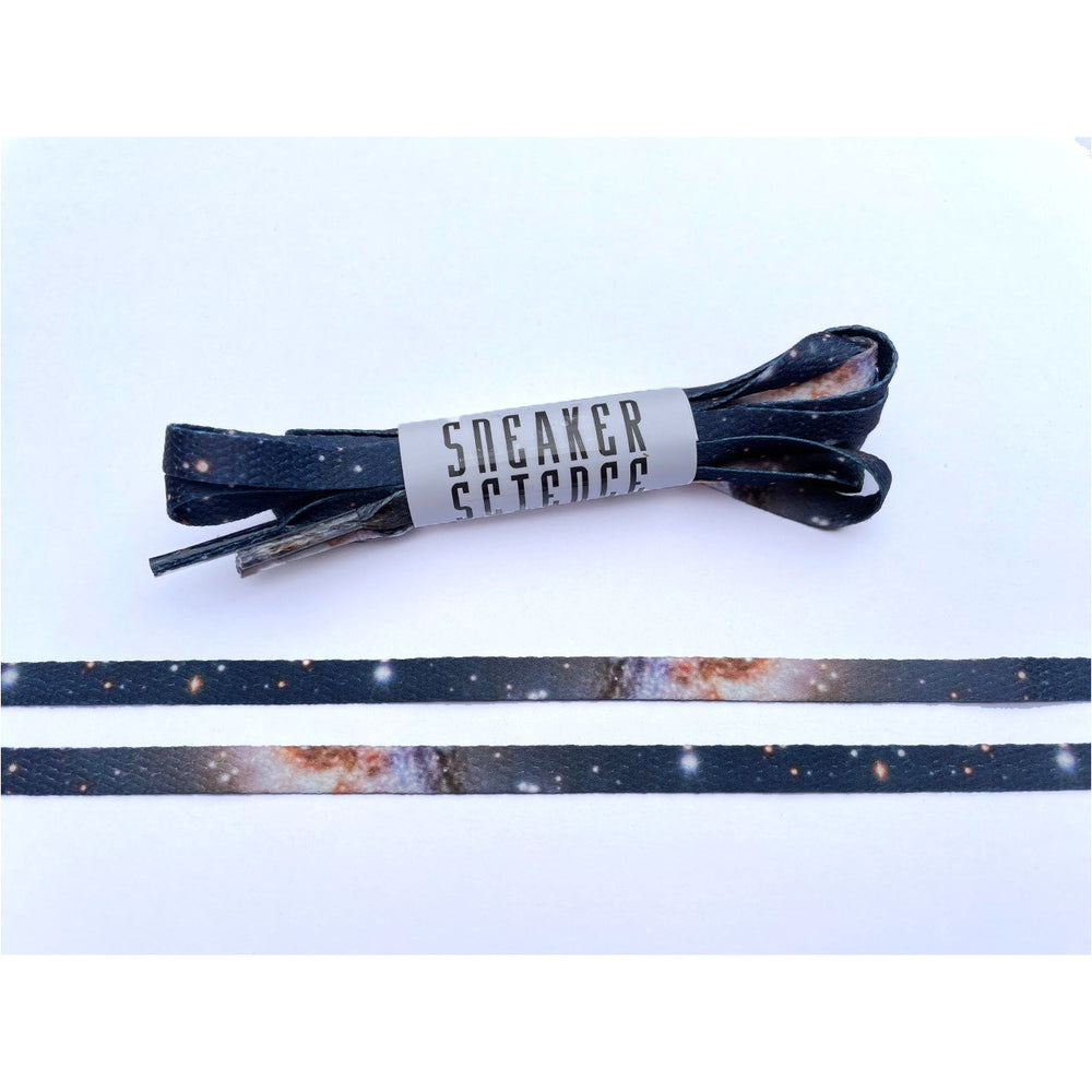 SneakerScience Space Series Flat Laces - (Nebula)