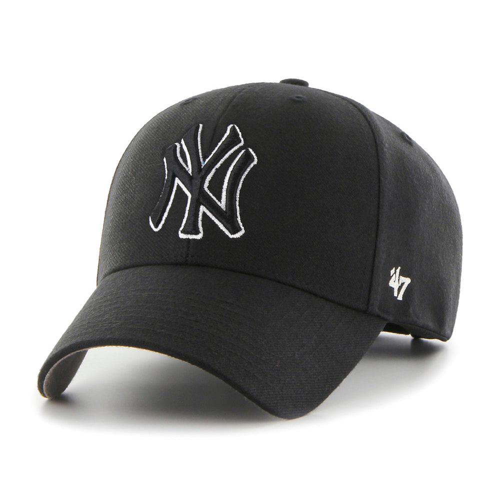 '47 Brand MVP Snapback New York Yankees Cap - Black
