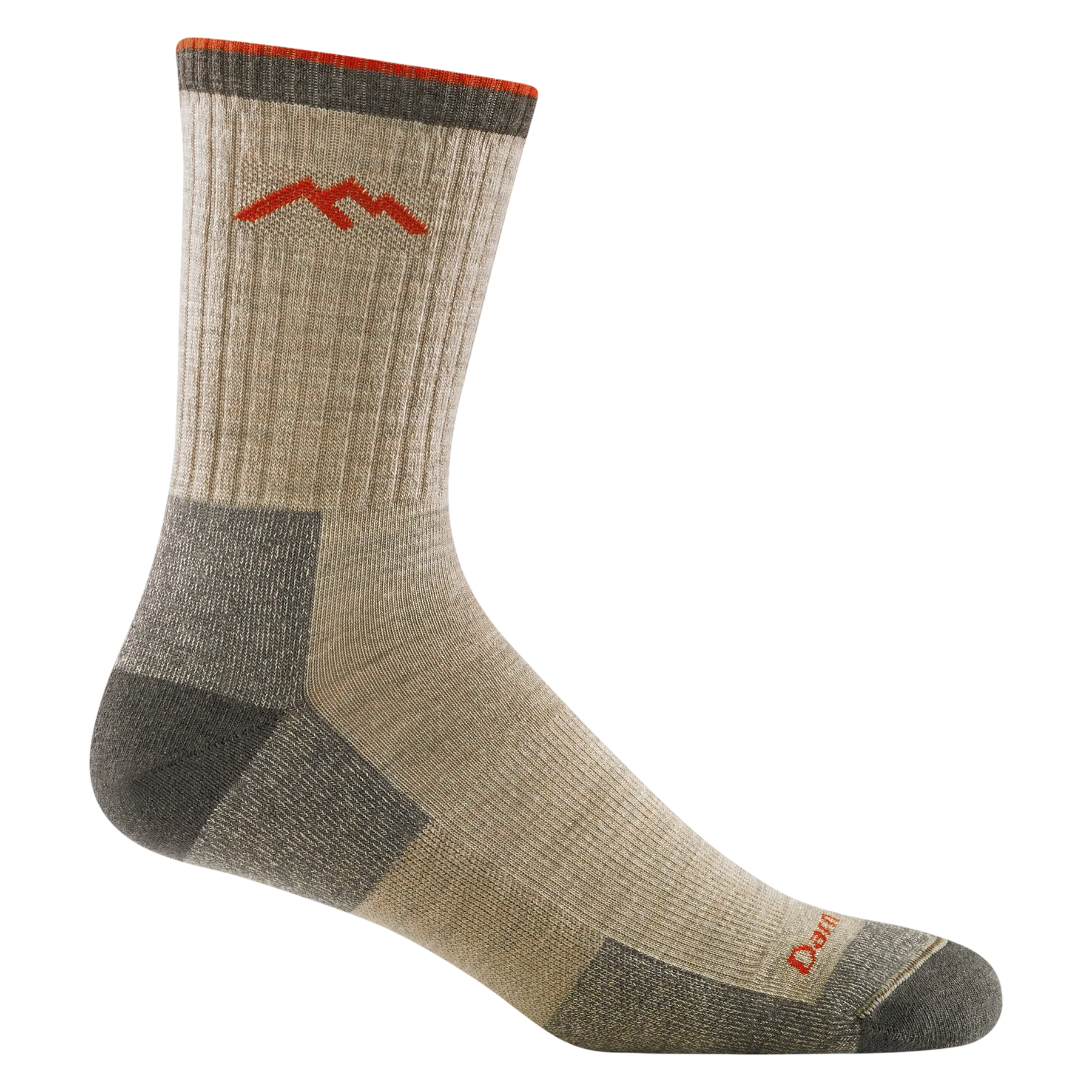 Darn Tough - Men's Hiker Micro Crew Midweight Hiking Socks (Oatmeal)